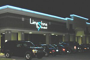 Limestone at night